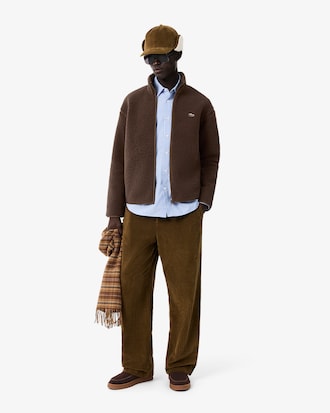High Neck Sherpa Jacket