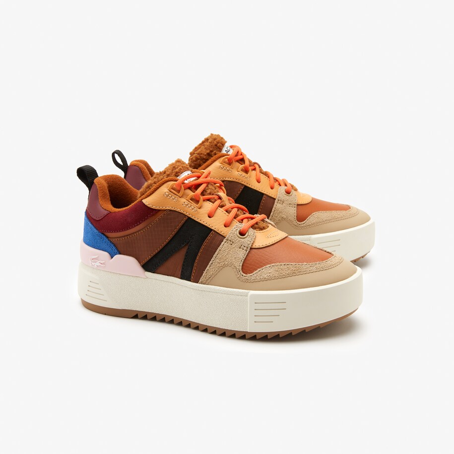 Women's Lacoste L002 Winter Leather Outdoor Shoes Women's Sneakers