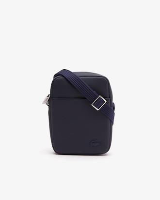 Sacoche zippée verticale Men's Classic en petit piqué uni