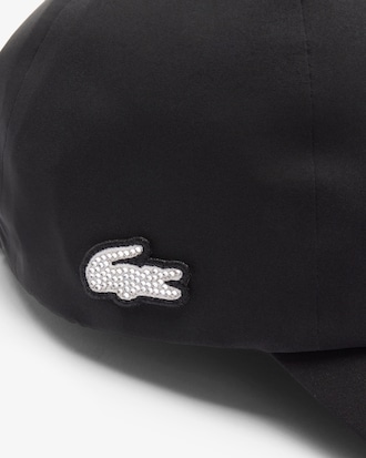 Unisex Water-Repellent Diamanté Crocodile Cap