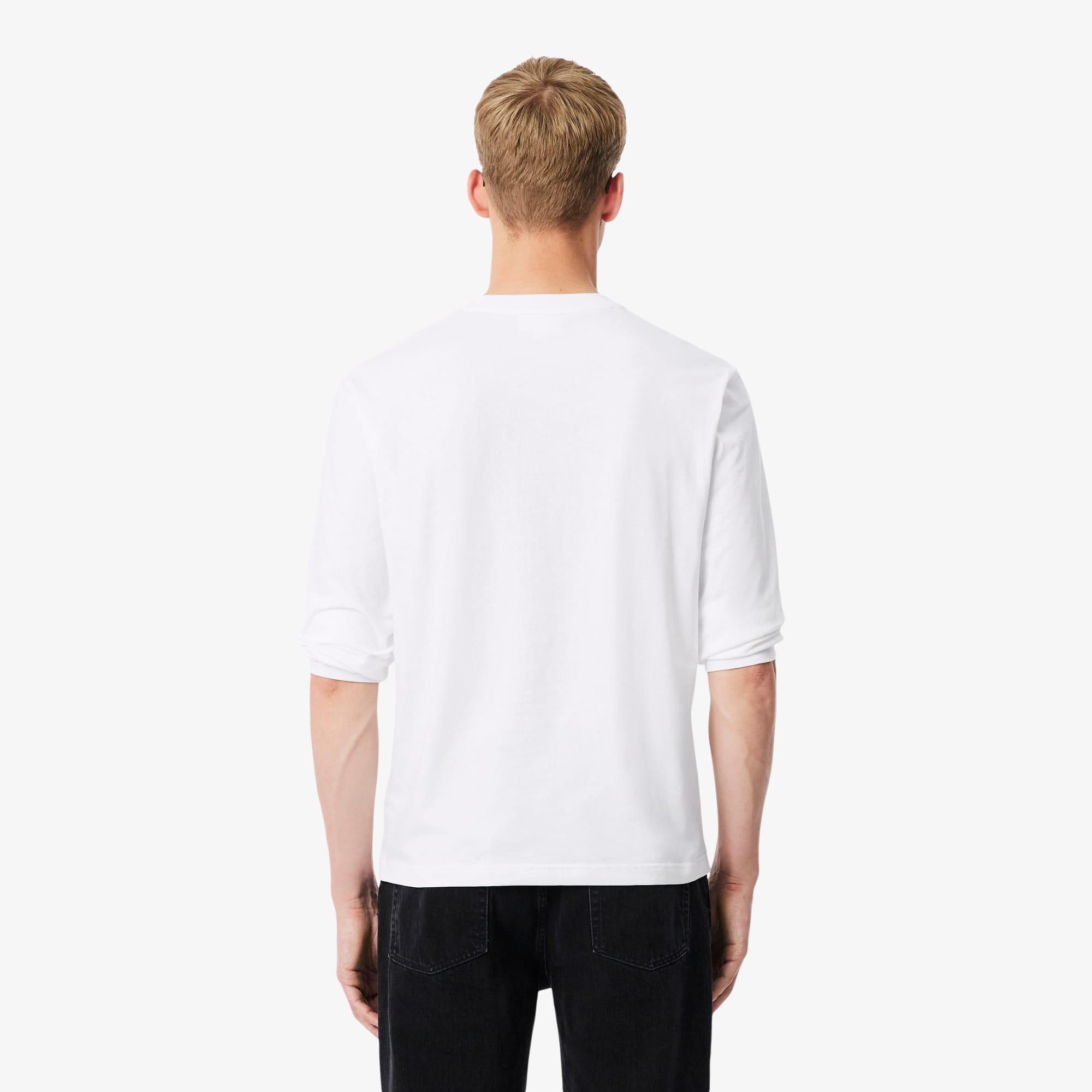 クーティー2026SS Tee(White)/ロンT Men's Long Sleeve Cotton T-Shirt - T-shirts - New In 2026 | Lacoste