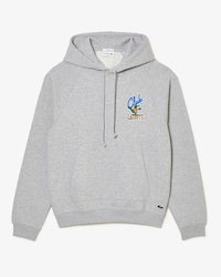 Unisex Iconic Print Loose Fit Jogger Sweatshirt