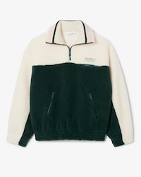 Women's High-Neck Oversized Fleece Sweatshirt