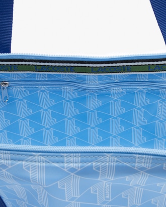 Izzie Large Monogram Print Lightweight Tote