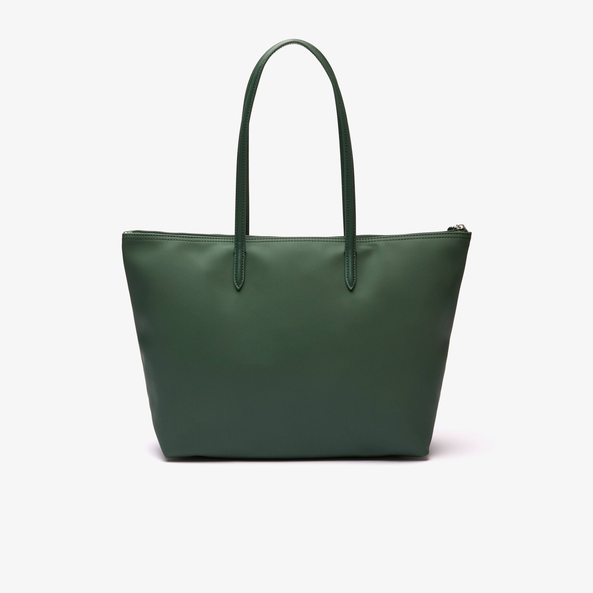【LACOSTE】L.12.12 Concept Large Shopper Bag_NF1888P (BLACK) Women's Large L.12.12 Concept Tote - Bags - New In 2025