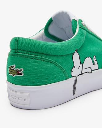 Men's Jump Serve Lace Lacoste x Peanuts Trainers