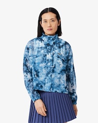 Women's Lightweight Crocodile Print Tennis Jacket