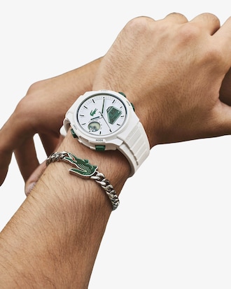 LC33 Analog and Digital Silicone Watch