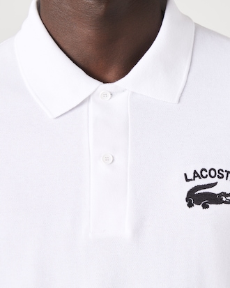 Men's Regular Fit Branded Stretch Cotton Polo 