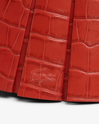 Runway Mini Lenglen Crocodile Effect Leather Bag