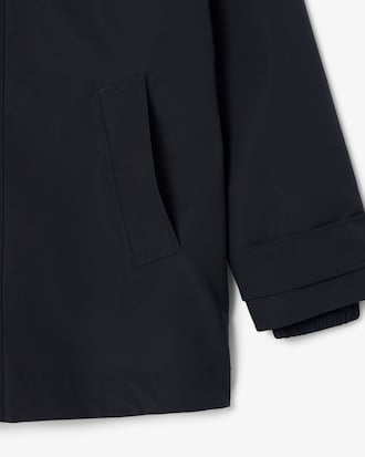 Men's Mid-Length Water-Repellent Hooded Parka