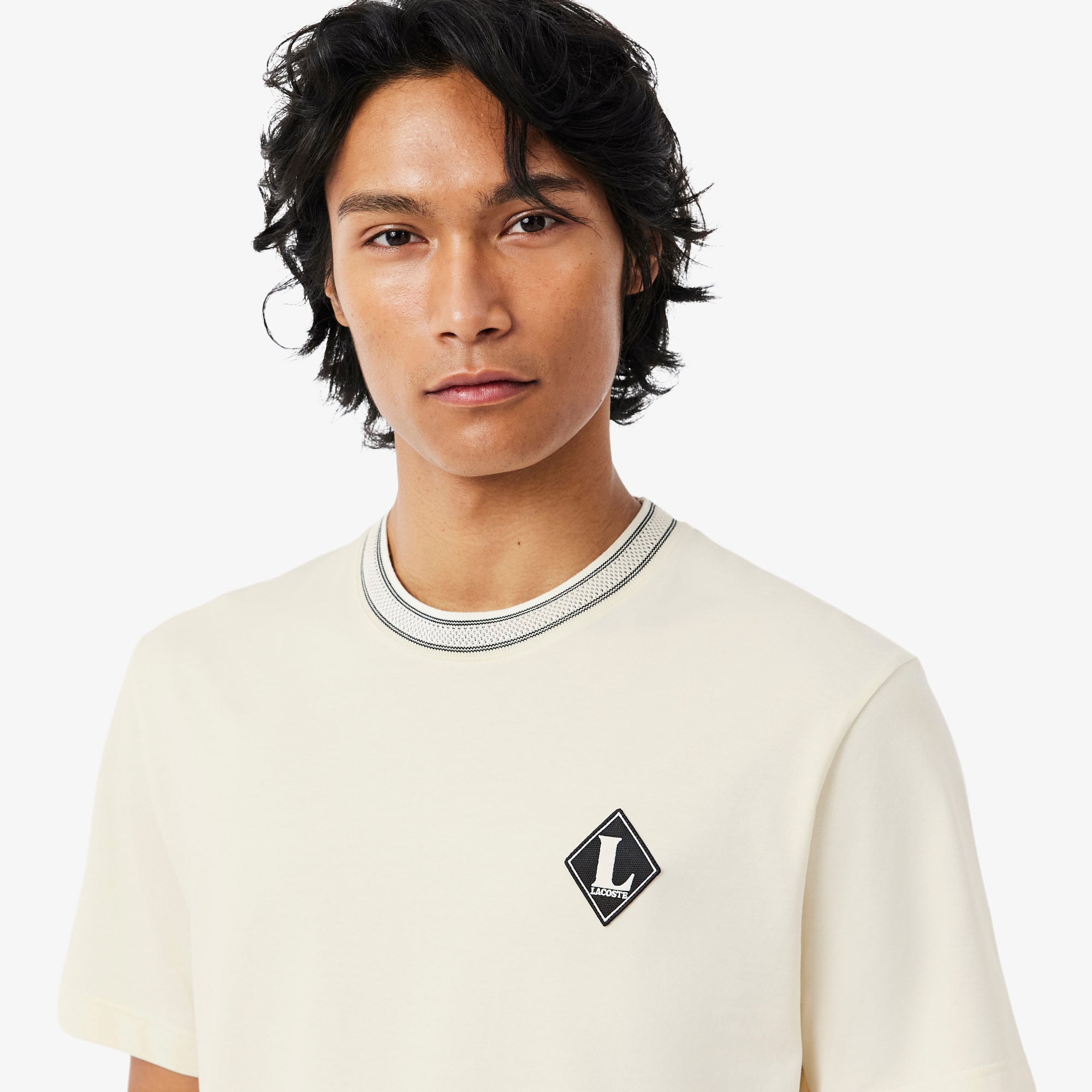 Made In France Badge Accent T-Shirt - T-shirts - New In 2026 | Lacoste