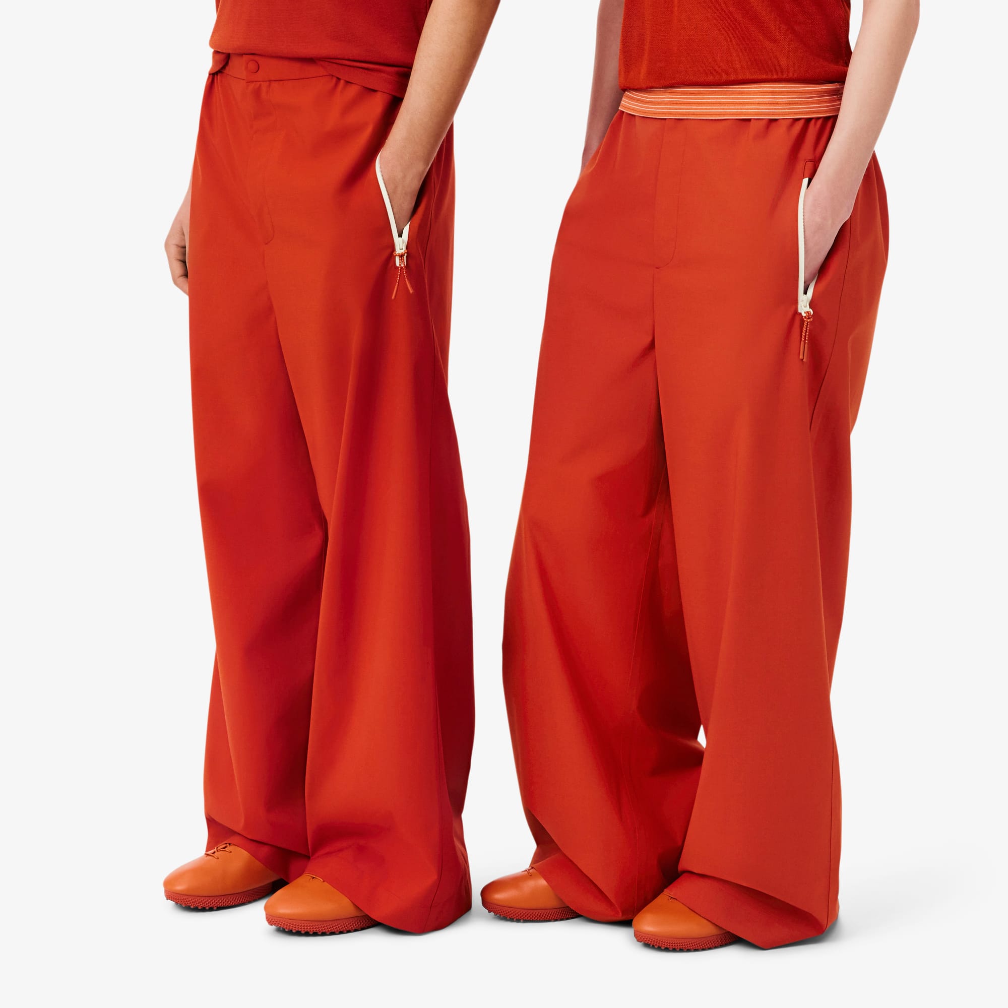 Runway Loose Fit Taffeta Pants - undefined - New In 2026 | Lacoste