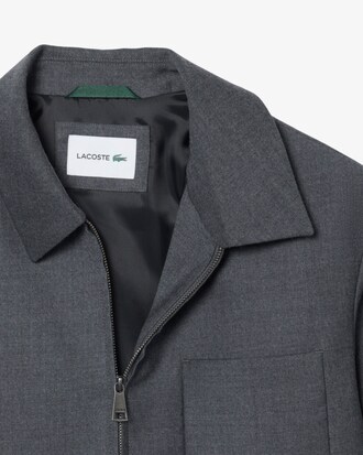 Pure Wool Zipped Jacket