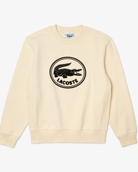 Unisex 3D Logo Organic Cotton Fleece Sweatshirt