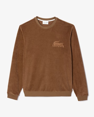 Men's Cotton Velvet Lounge Sweatshirt