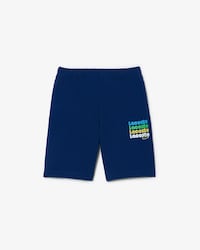 Shorts polares con estampado Lacoste
