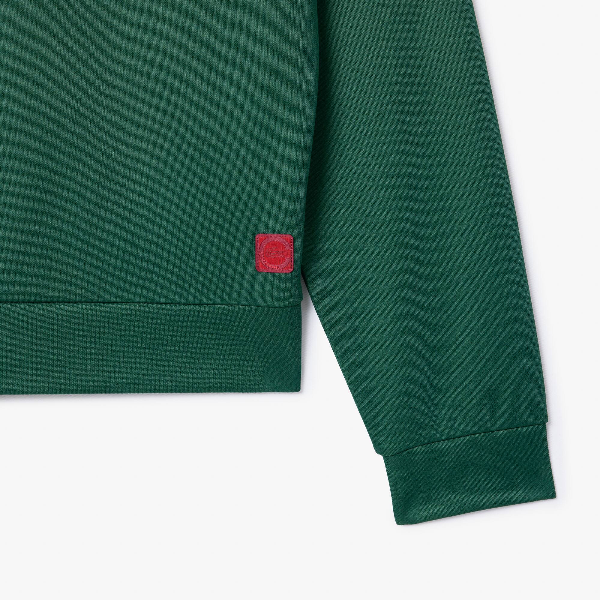 ★Lacoste x CLOT Logo Hoodie 関税込★ Lacoste Men's x CLOT Logo Hoodie in Flour/Cobalt Lacoste