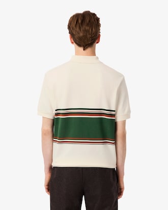 Men's Made In France Classic Fit Striped Polo