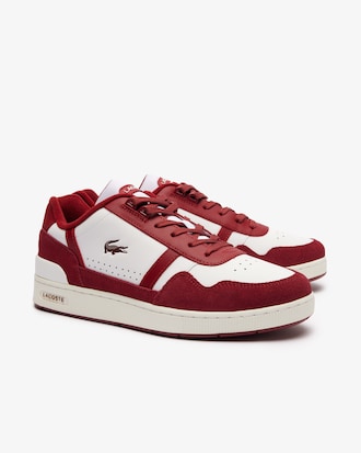 Men's T-Clip Leather Sneakers