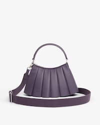 Petit sac Lenglen D&eacute;fil&eacute; en cuir