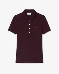 Polo de Mini Piqu&eacute; El&aacute;stico L.12.D de Corte Slim para Mujer