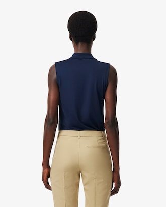 Women's Slim Fit UV Protect Stretch Golf Polo