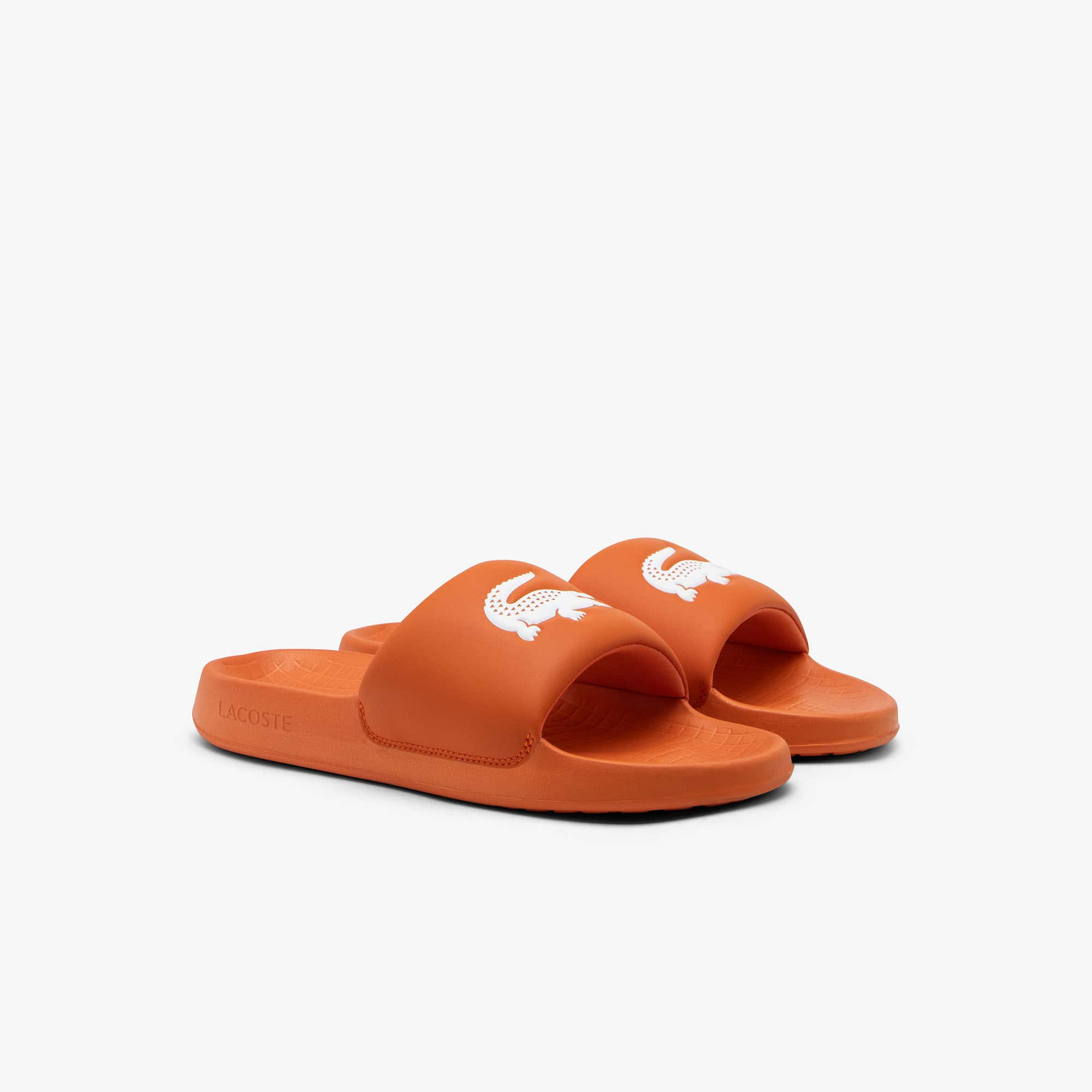 【LACOSTE】Serve 1.0 Sliders ロゴ入り スライダー ♪ LACOSTE】Serve 1.0 Sliders ロゴ入り スライダー ♪