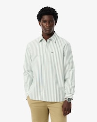Men's Regular Fit Striped Oxford Shirt