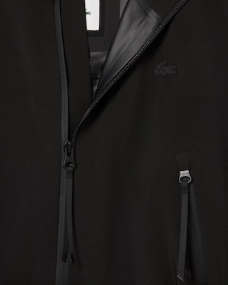 Parka larga oversize repelente al agua para mujer