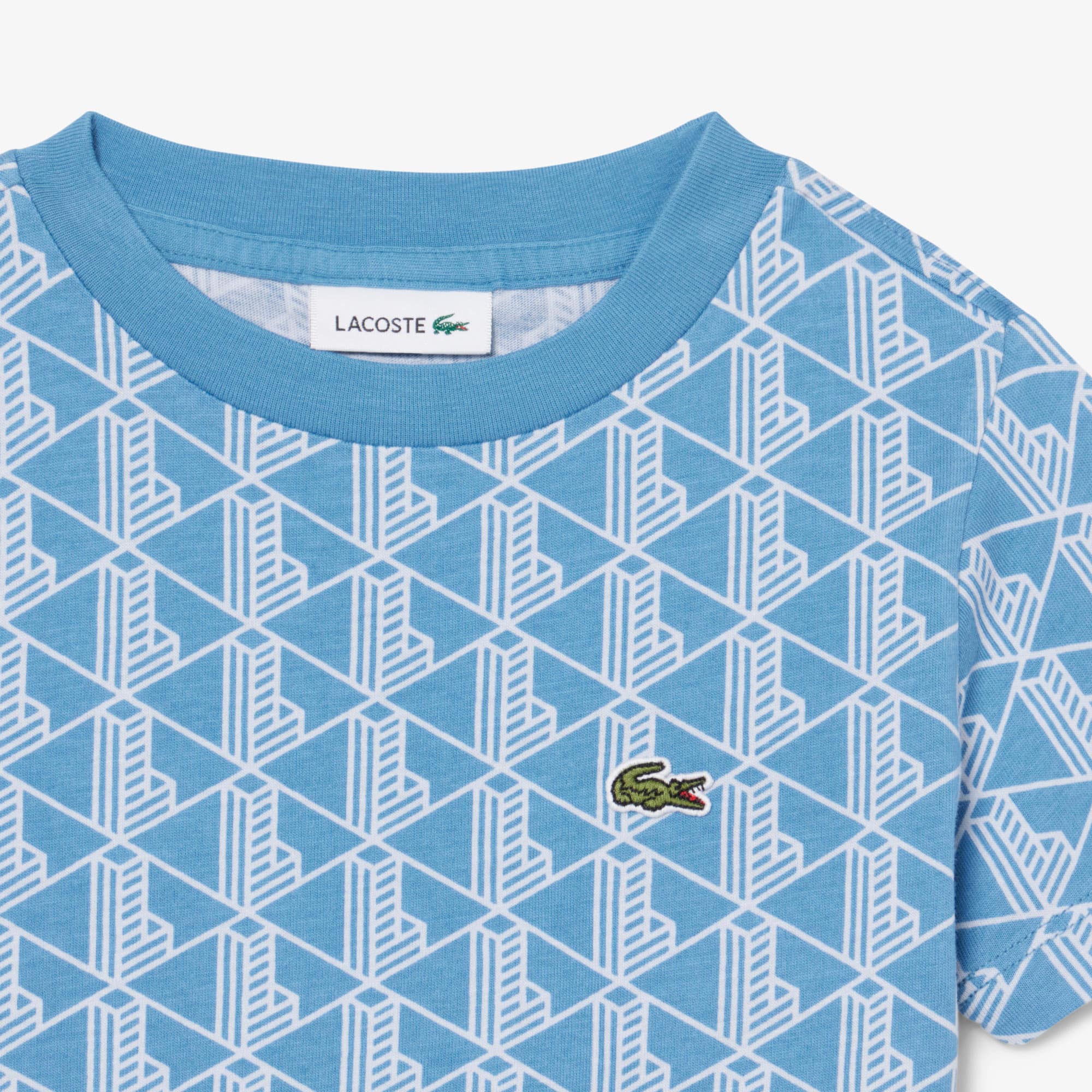 Monogram Cotton T-Shirt - T-Shirts & Tops - New In 2026 | Lacoste
