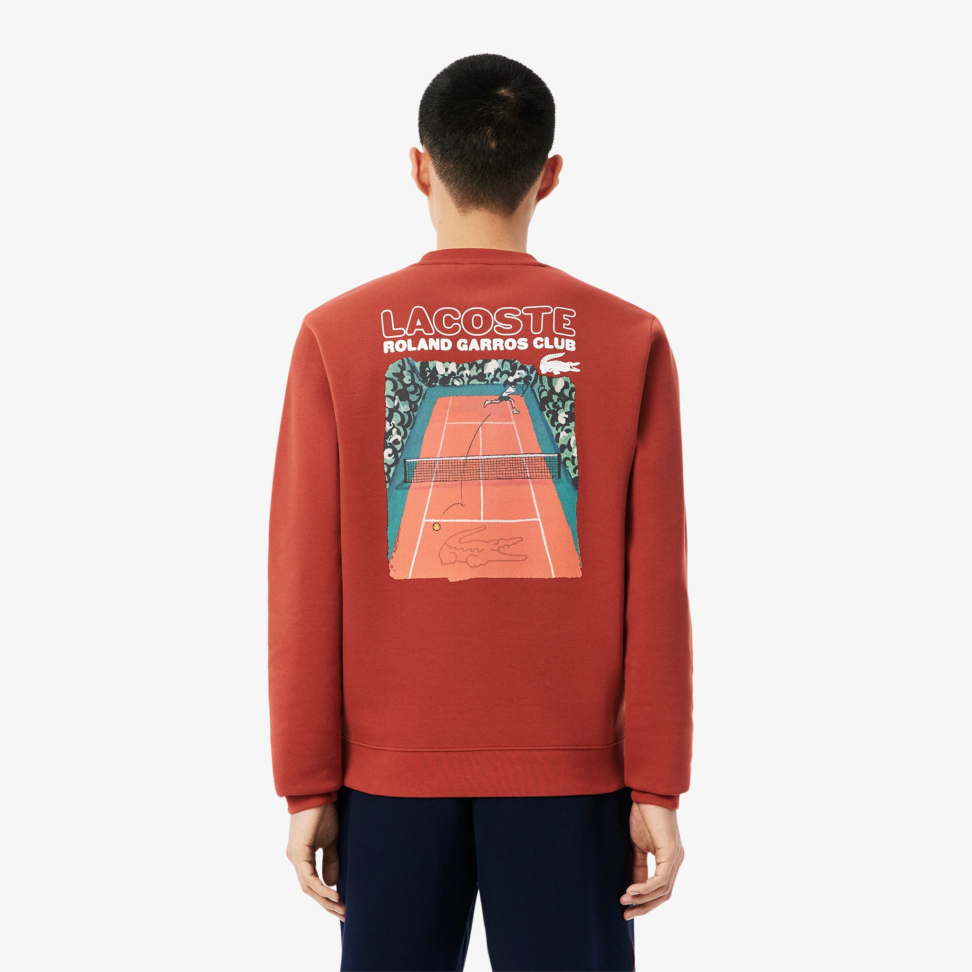 Men's Roland-Garros Edition Piqué Sweatshirt - Sweaters