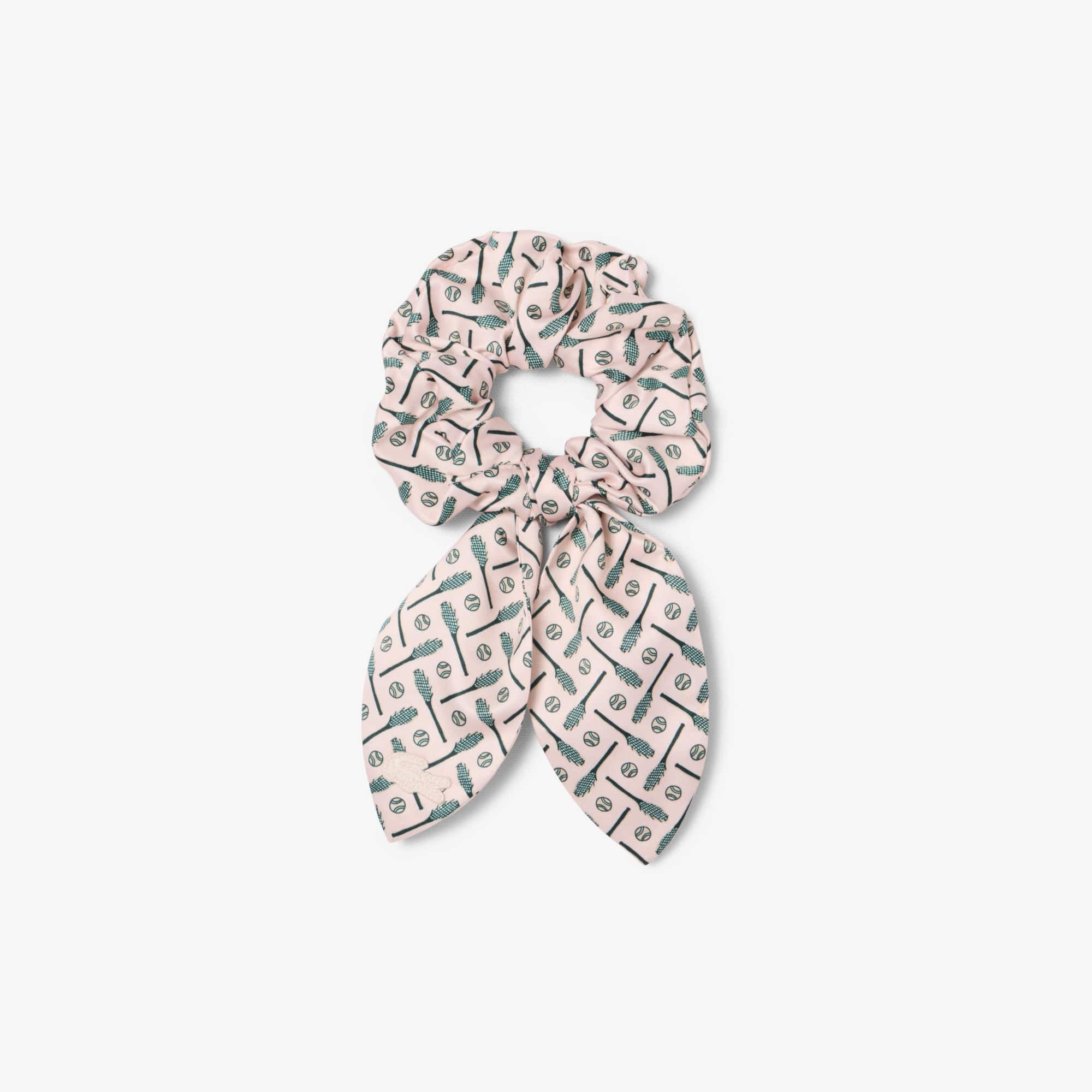 Printed Satin Scrunchie