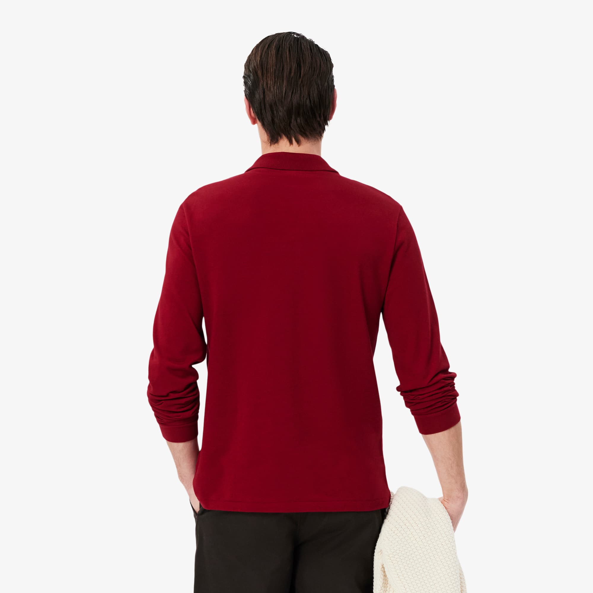 Men's Classic Fit Long Sleeve L.12.12 Polo - Polo Shirts