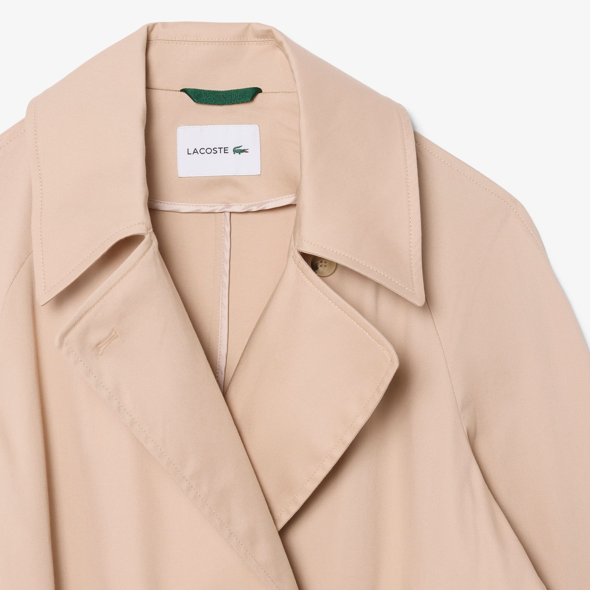 Oversized Water-Repellent Trench Coat