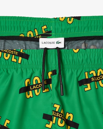 Men's Printed Swim Trunks