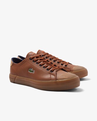 Men's Gripshot Leather Popped Heel Sneakers