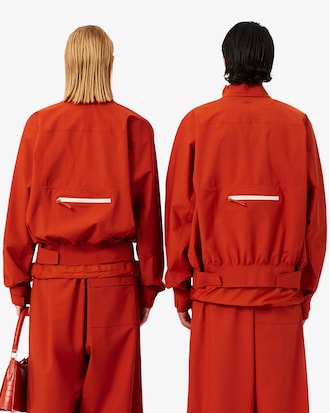 Runway Technical Taffeta Popover Jacket