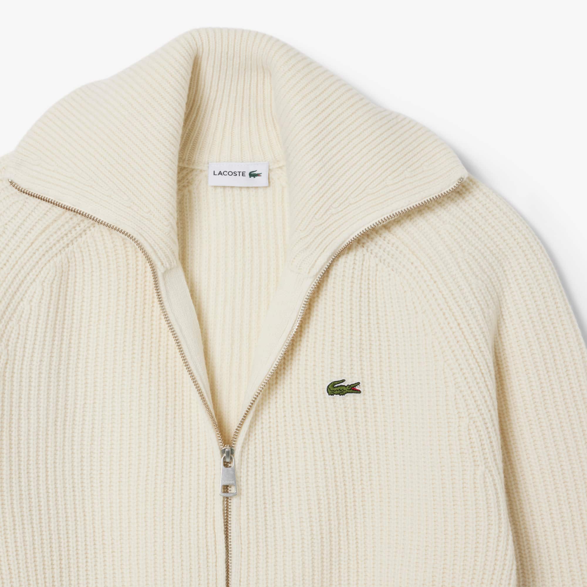 Men's Wool Zip-Up Sweater