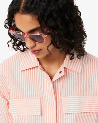 Striped Seersucker Jacket