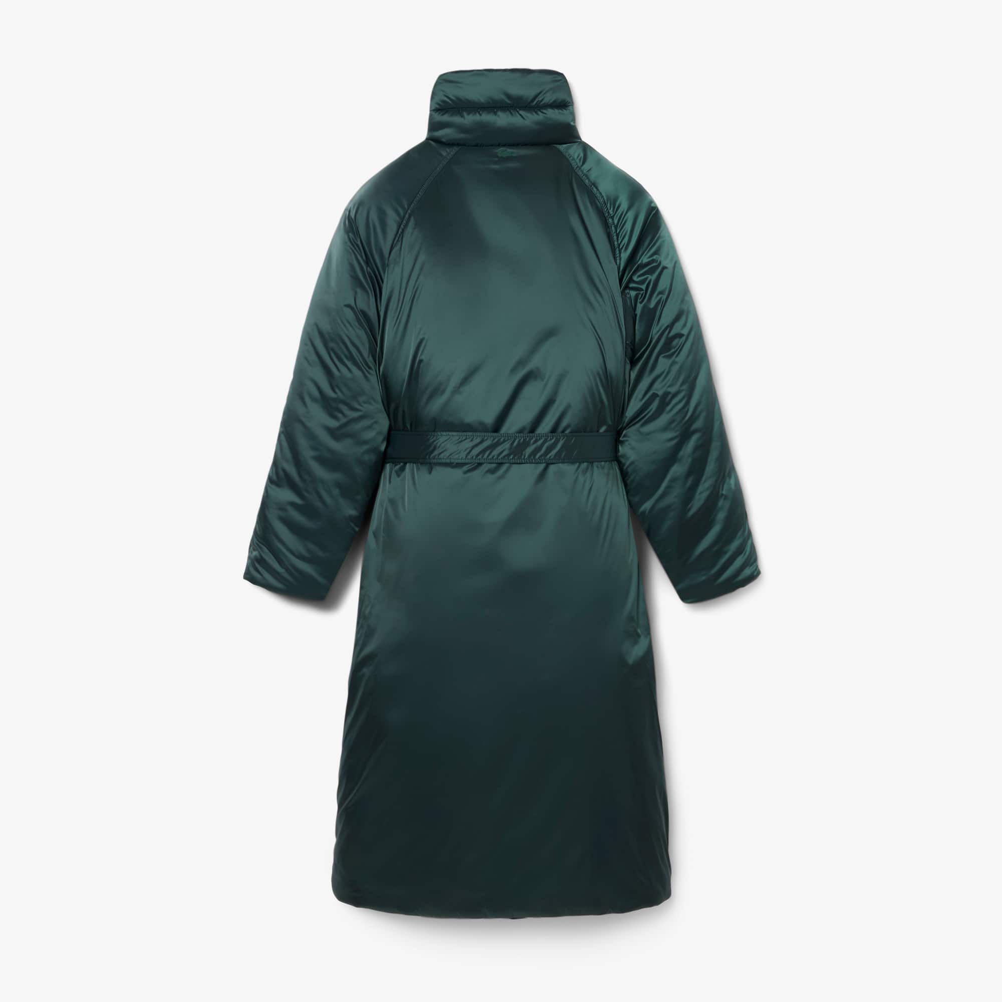 Runway Long Iridescent Puffed Jacket
