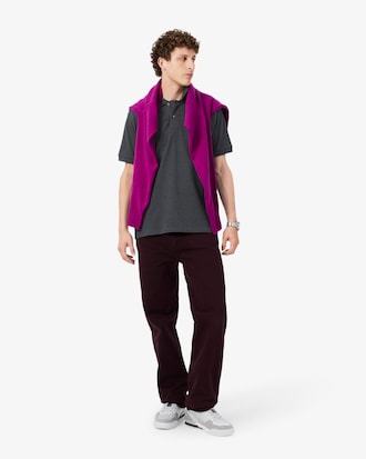 Men's Classic Fit L.12.12 Heathered Polo