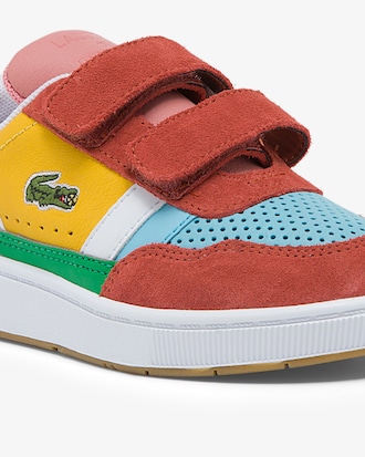 Infants' T-Clip Leather Lacoste x Peanuts Sneakers