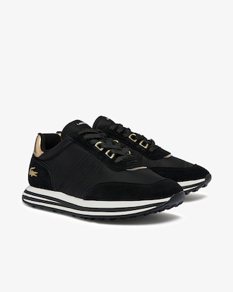 Women's L-Spin Gold Accent Sneakers