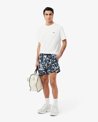 Traje De Ba&ntilde;o Corto Estampado Para Hombre