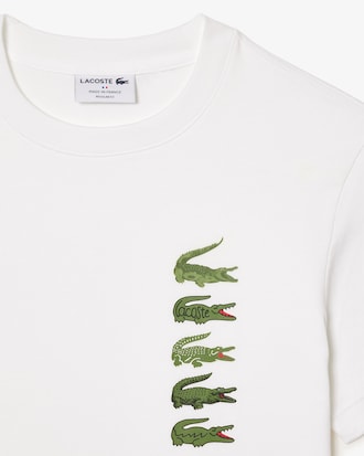 T-shirt regular fit avec crocodiles iconiques