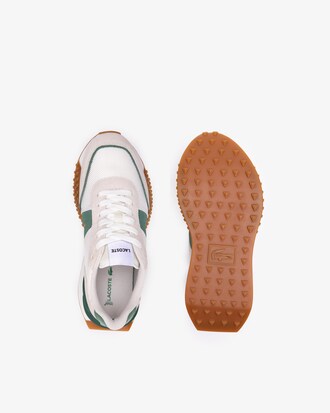 Sneakers de mujer L-Spin Deluxe en piel con tal&oacute;n colorido