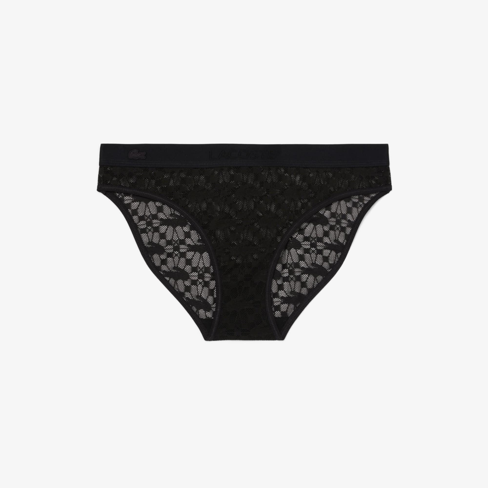 Logo Waist Mesh Briefs