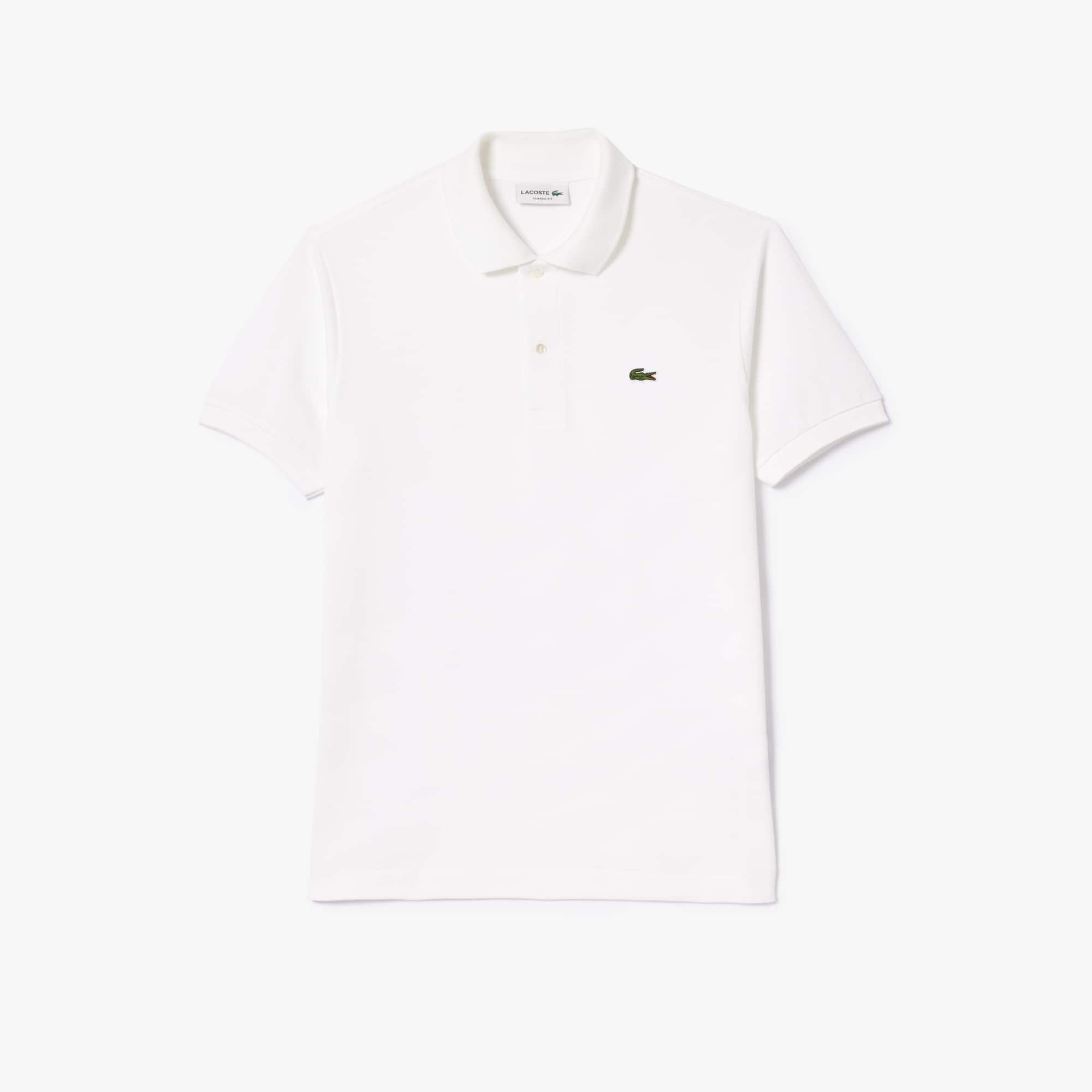 LACOSTE ホワイトポロシャツ L1312AL-001 LACOSTE（ラコステ） ポロシャツ LACOSTE / L1312 ロングスリーブ