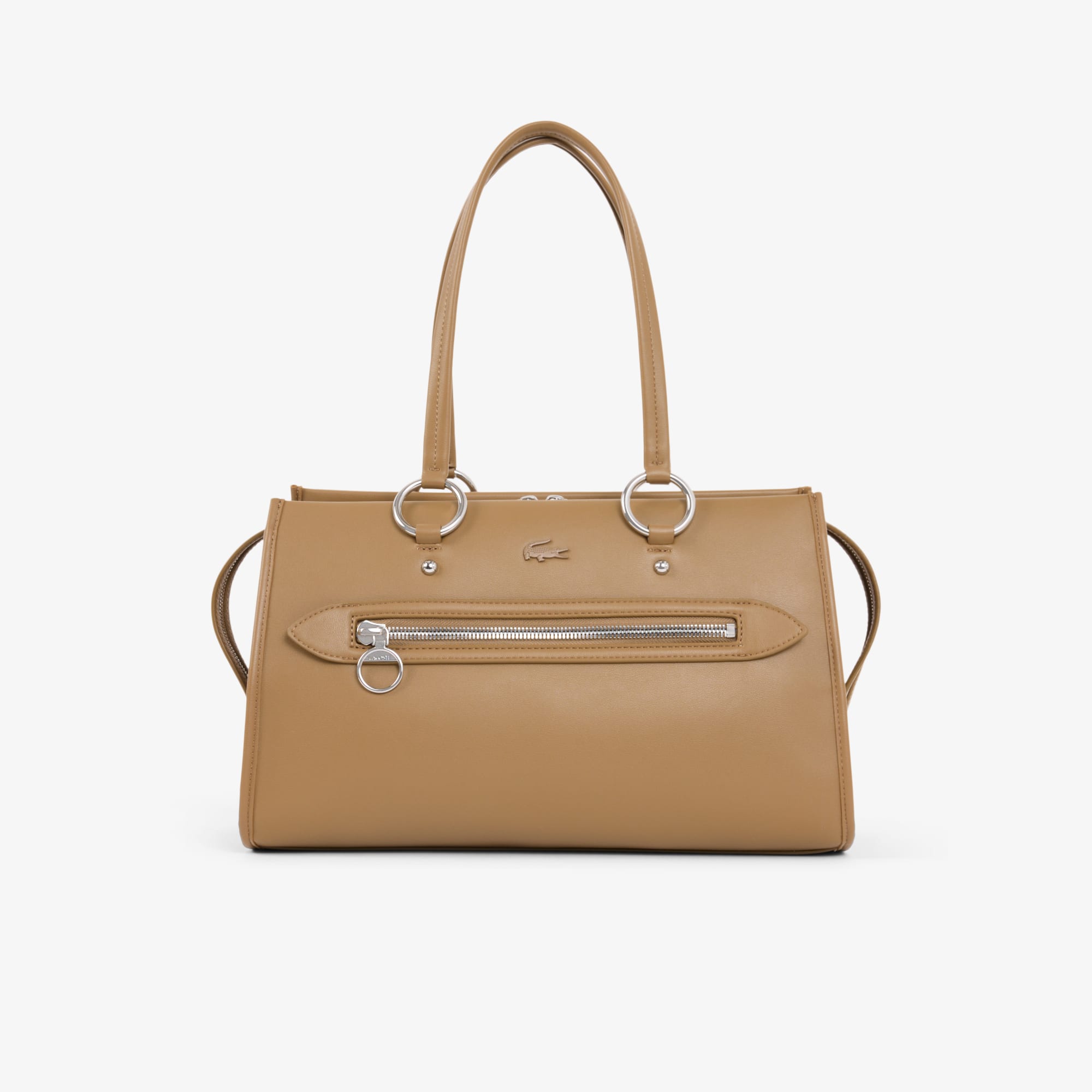 Lacoste Bolsa con Asa Superior Celys Mediana Beige